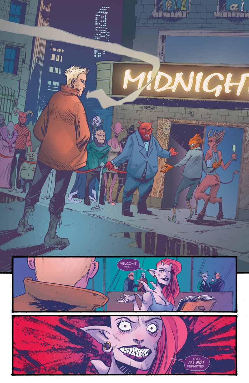 Illustration for article titled DC exclusive: Constantine raises hell on the streets of New York City